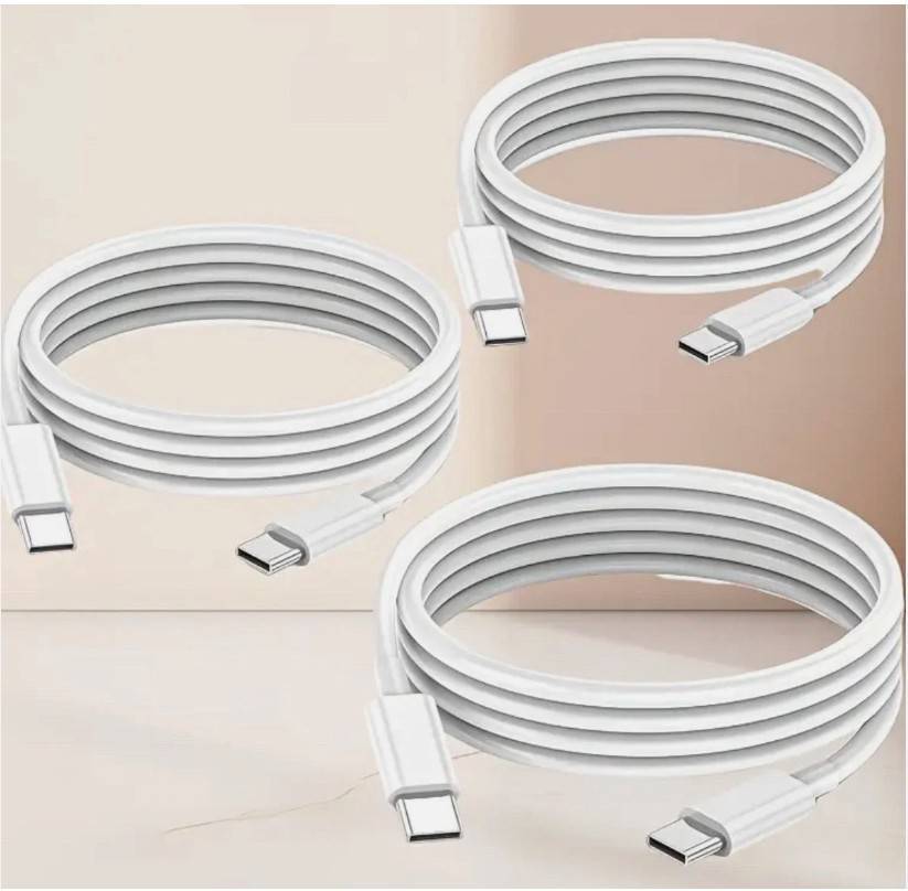 USB-C to USB-C Fast Charging Cable | Data Sync | Up to 5A | High-Speed Data | Durable & Reliable