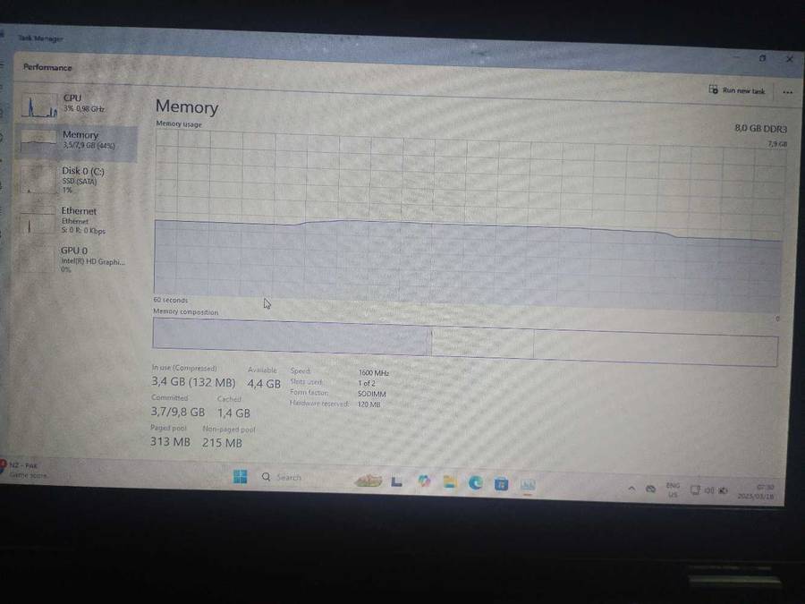 Dell Latitude E7250 i7-5600U @2.60GHz