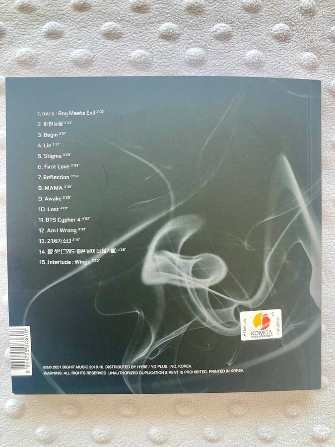BTS - 2nd Album - Wings (version N)