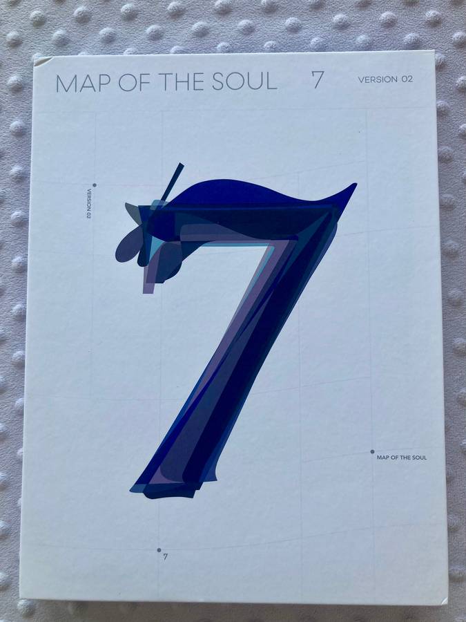 BTS - 4th Album - Map of The Soul: 7 (version 2 / black swan)