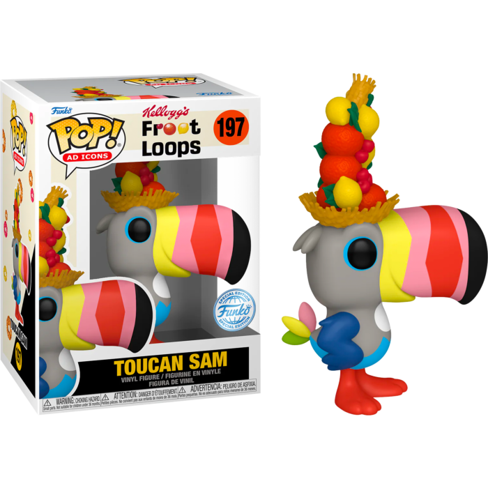 FUNKO POP! Ad Icons - Froot Loops - Toucan Sam Excl
