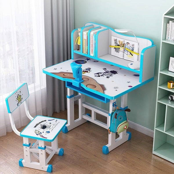 Children's Adjustable Study Table Home Desktop Combination Ergonomic Children's Chair
