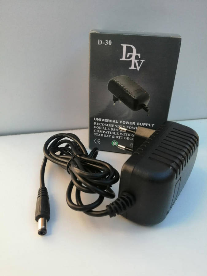 DStv Universal Power Supply Adapter  Compatible with All DStv, Openview, StarSat & DTT Decoders