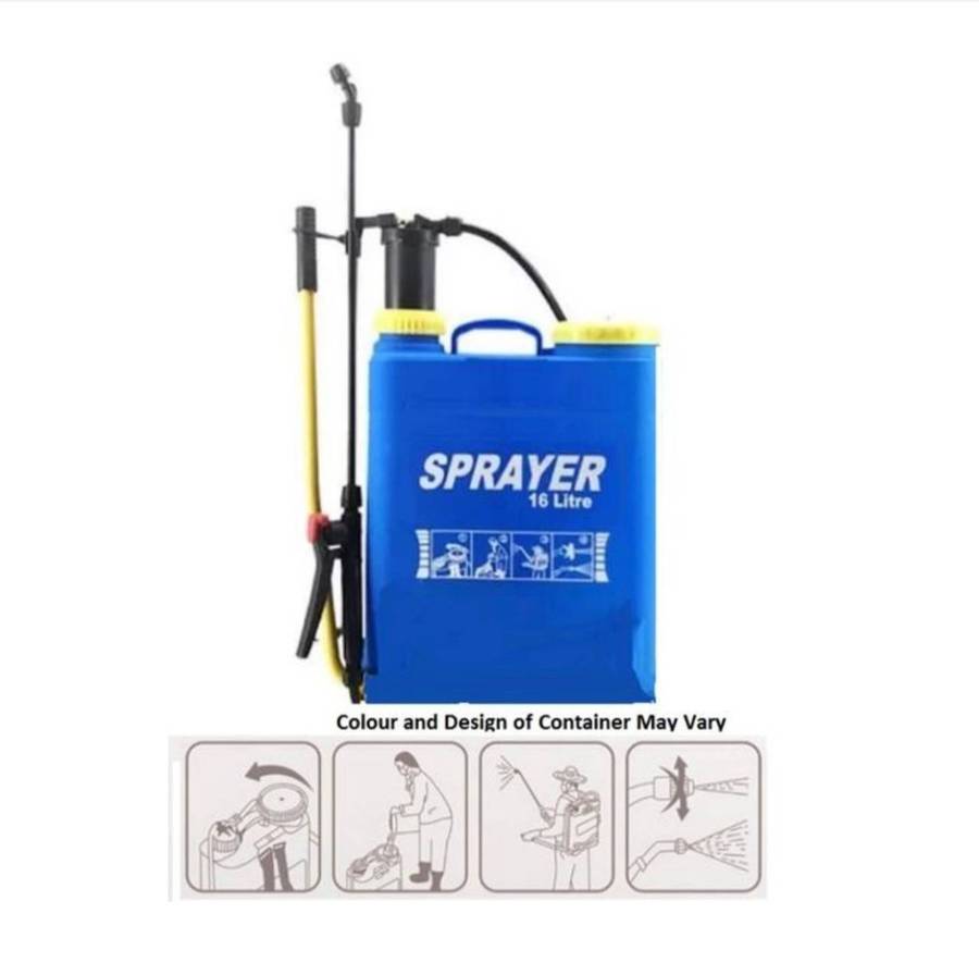 Knapsack Sprayer 16L - Heavy Duty - 16L Backpack Sprayer 4 Gallon Pump Pressure Knapsack Weed Spraye