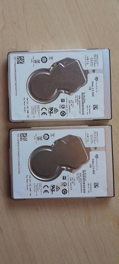 1TB Seagate St1000vt001 Video 2.5 inch Laptop Sata Hard Disk Drive