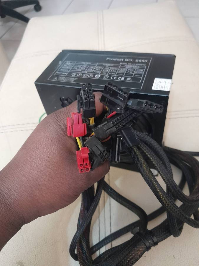 535W Supercase LC-8500BTX Power Supply unit black