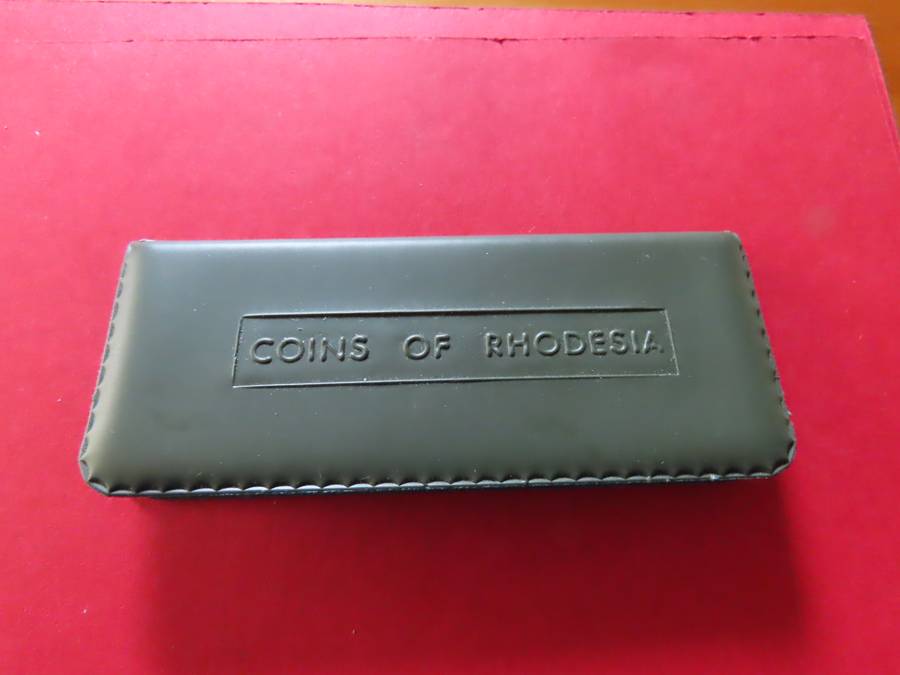 Rhodesia - Coins Of Rhodesia 1975 Set with 1c and 5c 1976 and 2 1/2 cents 1970