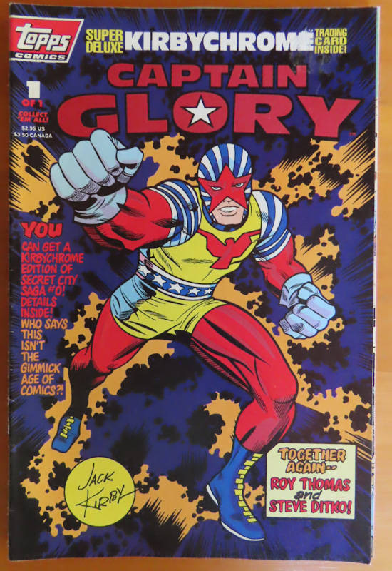 Comics-3 Secret City Saga and 1 Captain Glory