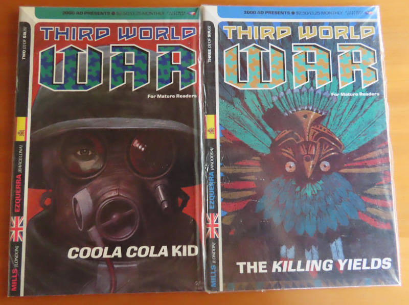 Comics - 2 x 3rd World War in plastic sleeve never read