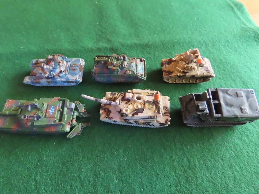 Galoob Micro Toys - Tanks and Military