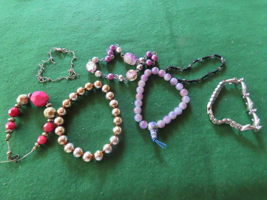 Costume Jewellery - 7 Bracelets # 2