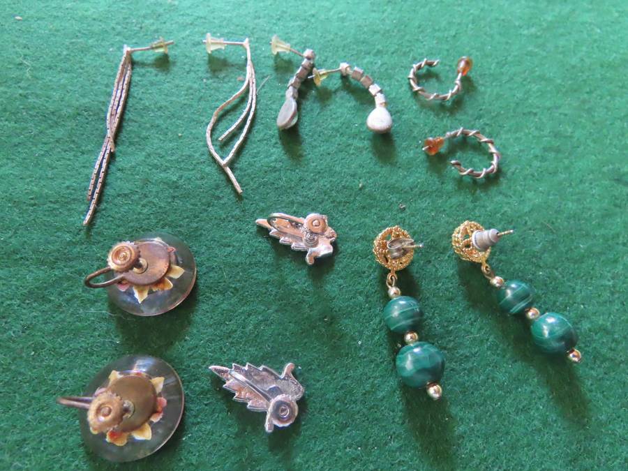 Costume Jewellery - 6 Pairs Earrings # 4