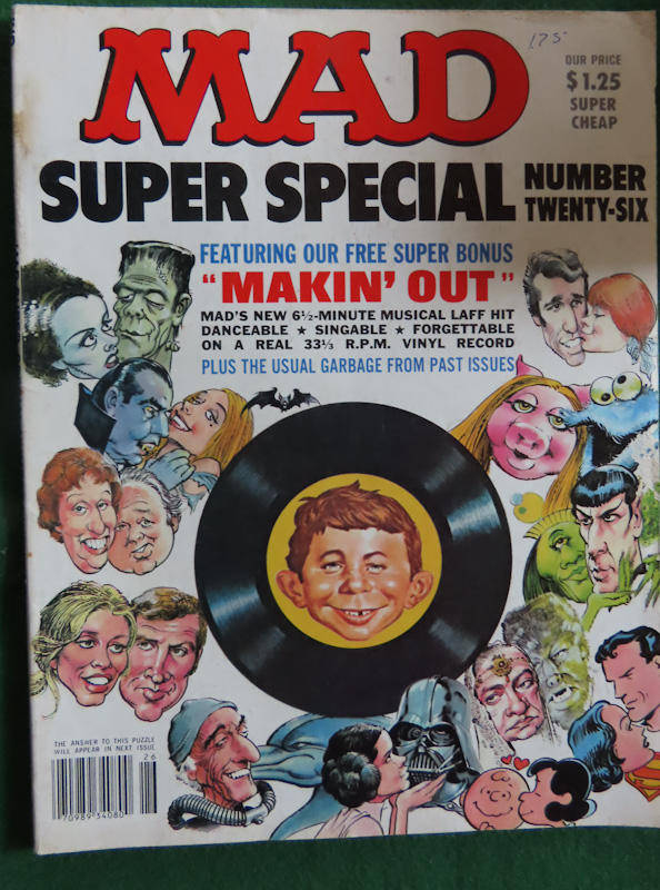 Mad Magazine - Super Special Series # 126 with record insert