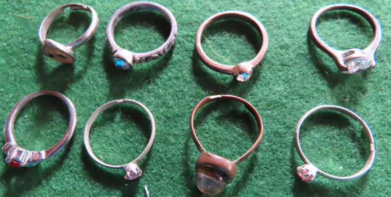 Costume Jewellery - 8 Rings # 2
