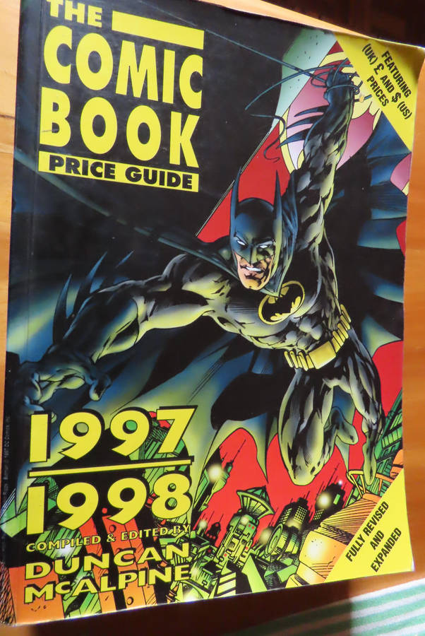 The Comic Book Price Guide - Outdated Prices but Comic Info Good