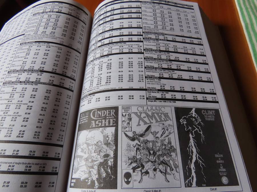 The Comic Book Price Guide - Outdated Prices but Comic Info Good