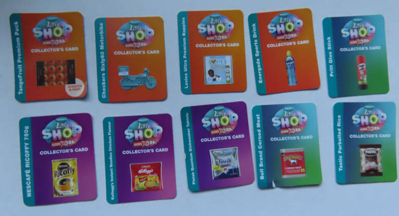 Checkers Little Shop - 10 Different 1 Duplicate Toys