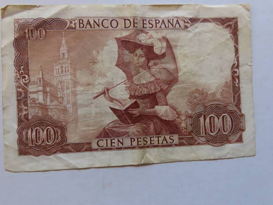 Spain - Banco De Espana -100 Pesetas 19 November 1965