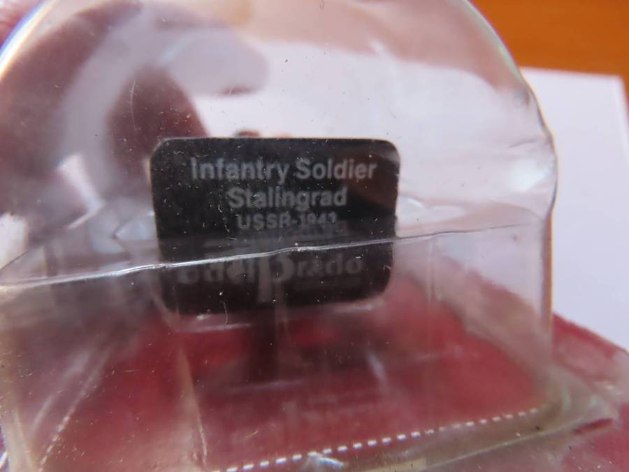 Del Prado - Encased Military Model - Infantry Soldier - Stalingrad USSR 1943
