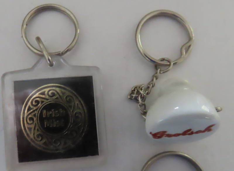 Liquor Key Rings - 10 Different