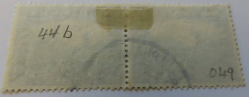 South Africa - Official 2d Blue and Violet Pair- Pretoria Printing