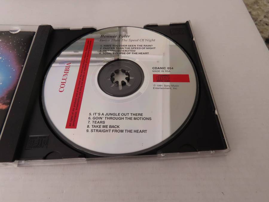 CD - Bonnie Tyler - Faster Than the Speed of Night