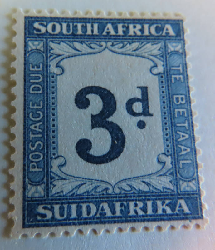 South Africa - Union of South Africa - Postage Due Stamps Mint 3d and 6d