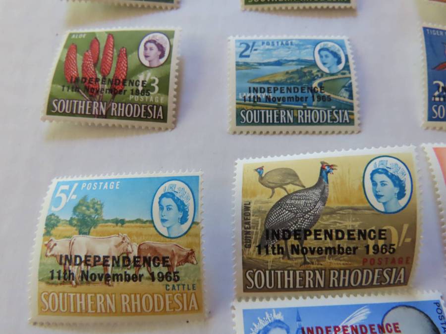 Southern Rhodesia - 1966 - Definitive Issue - Overprinted Independence MNH