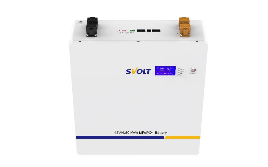 SVOLT 48V 106Ah 4.80kWh A-Grade Wall Mount Lithium Battery (Square)