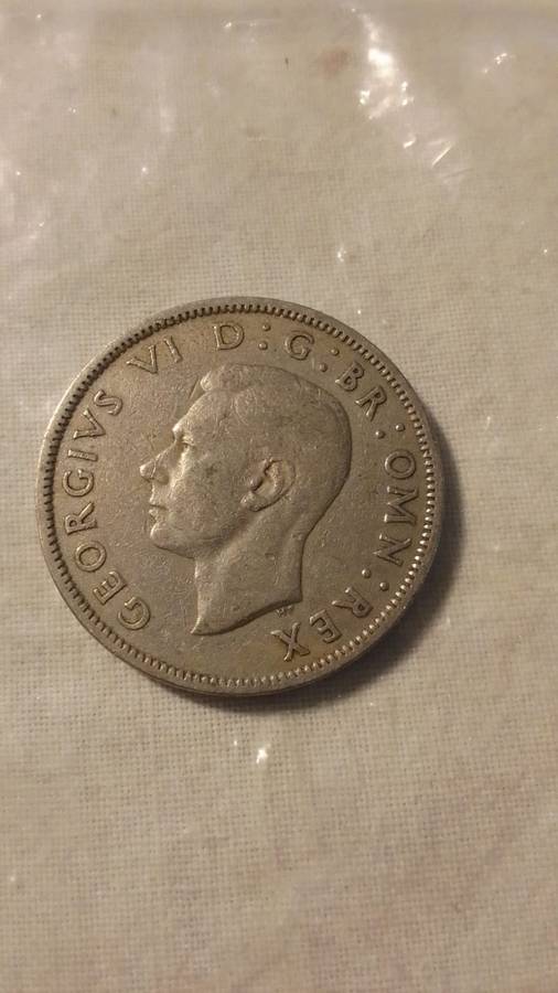 1949 George VI British 2 Shillings