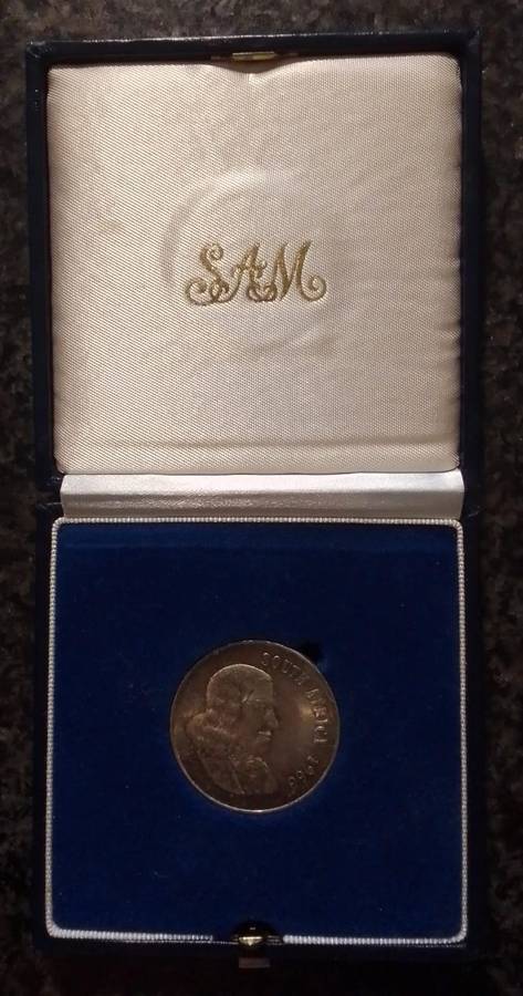 1966 South African English Silver R1 in a SAM Box