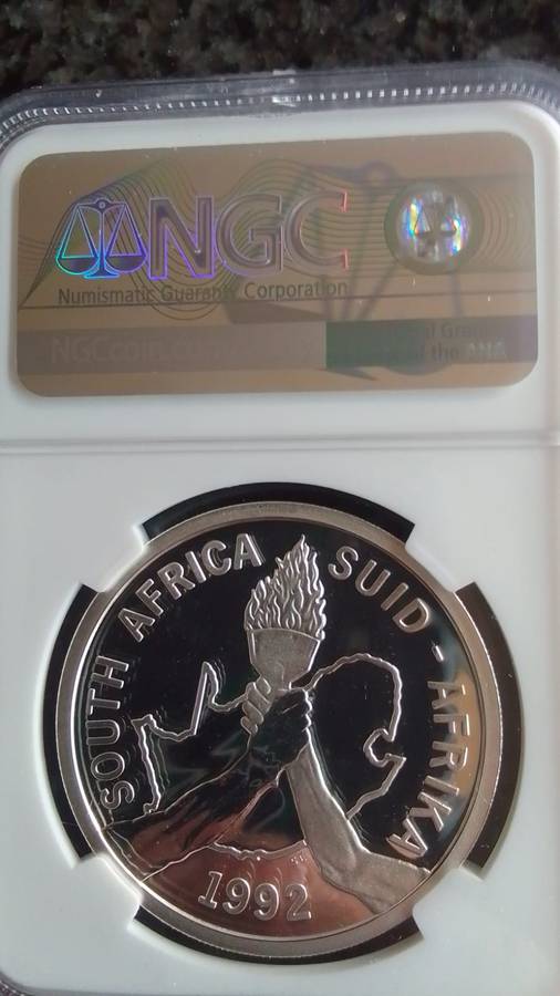 Very High Graded PF69 - 1992 Barcelona Olympics R2 SILVER Coin