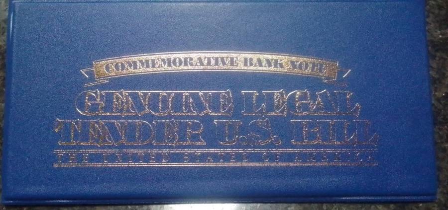 2009 USA 2 Dollar Mandela Coloured bill