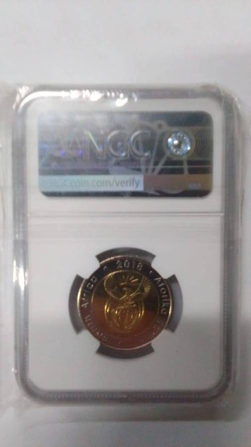 2018 Nelson Mandela Centenary Early Release Graded MS66