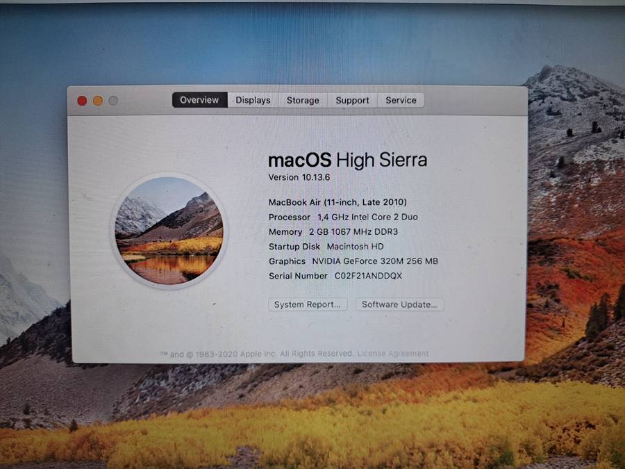 MacBook Air (11-inch, Late 2010)