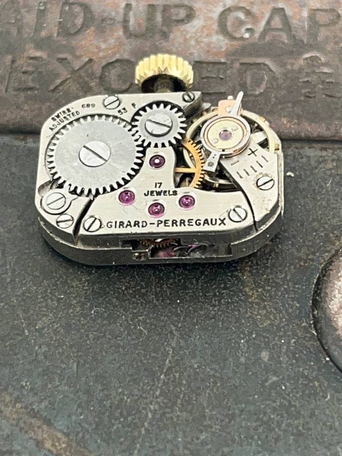 Stunning Rare Girard-Perregaux Ladies Cocktail Watch