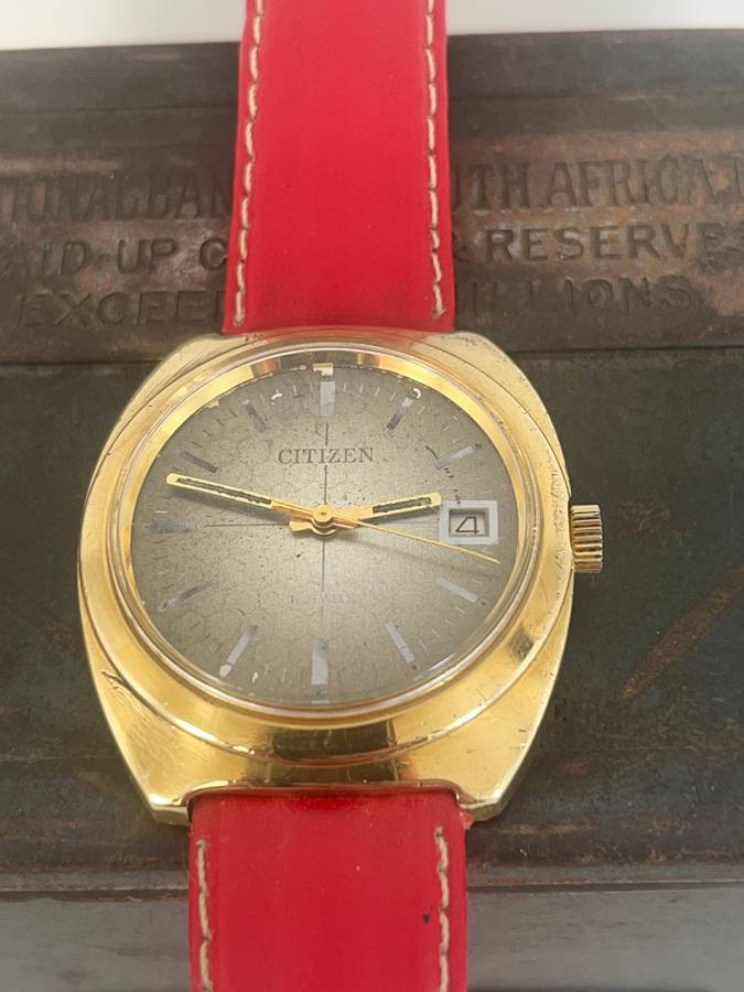 Vintage Gold Plated Citizen Gents Wristwatch