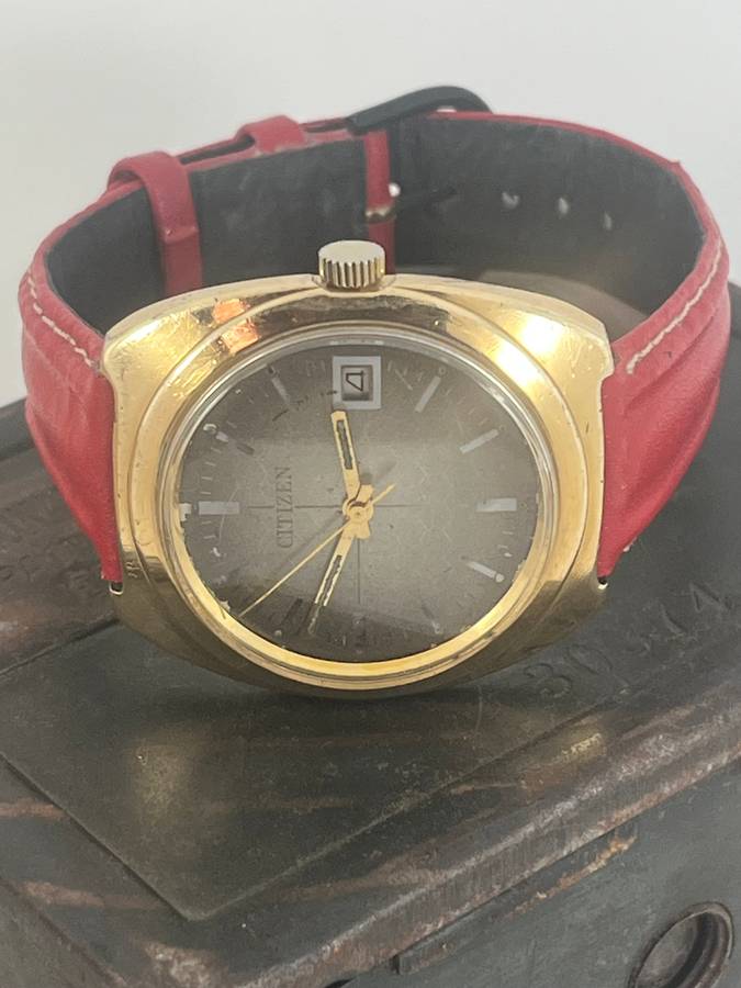 Vintage Gold Plated Citizen Gents Wristwatch