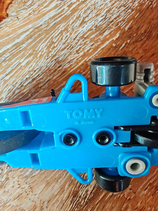 Vintage Tomy Go-Cart Zip Car No. 11  Blue (Car Only)