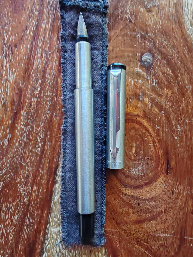 Parker Vector stainless steel Fountain pen