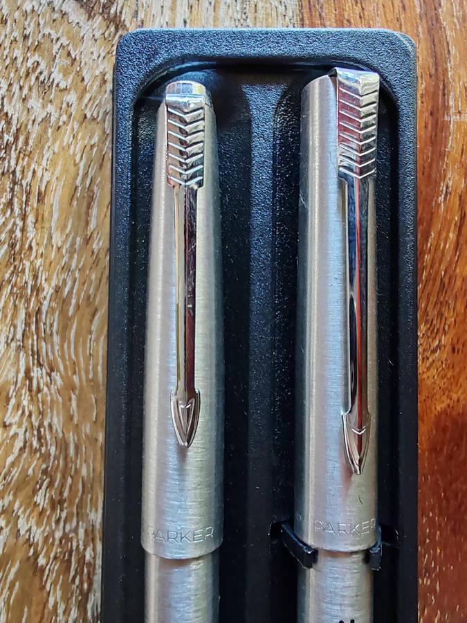 Parker Stainless Pen and Pencil set