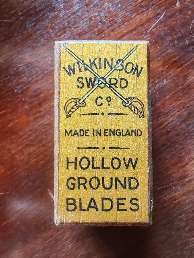 Antique Wilkinson Sword Empire Model 7-Day Razor Set  Circa 1930s