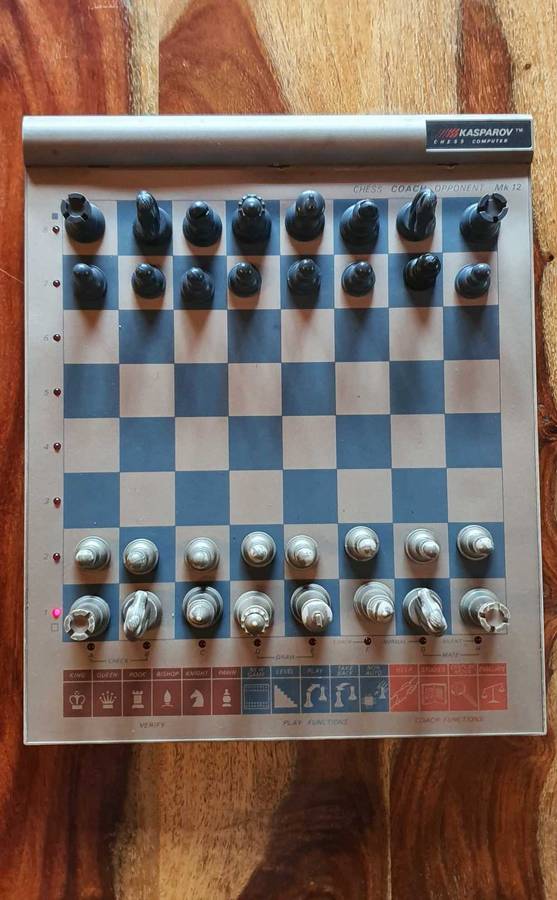 Rare Kasparov MK12 Chess Computer from 1986 , With original box
