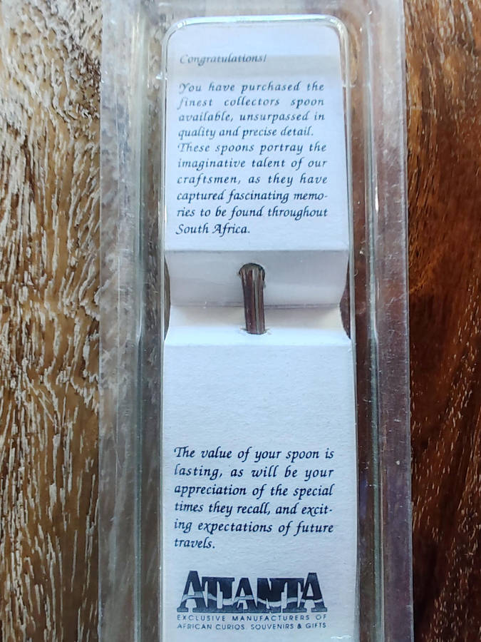 Pilansberg National Park vintage souvenir spoon