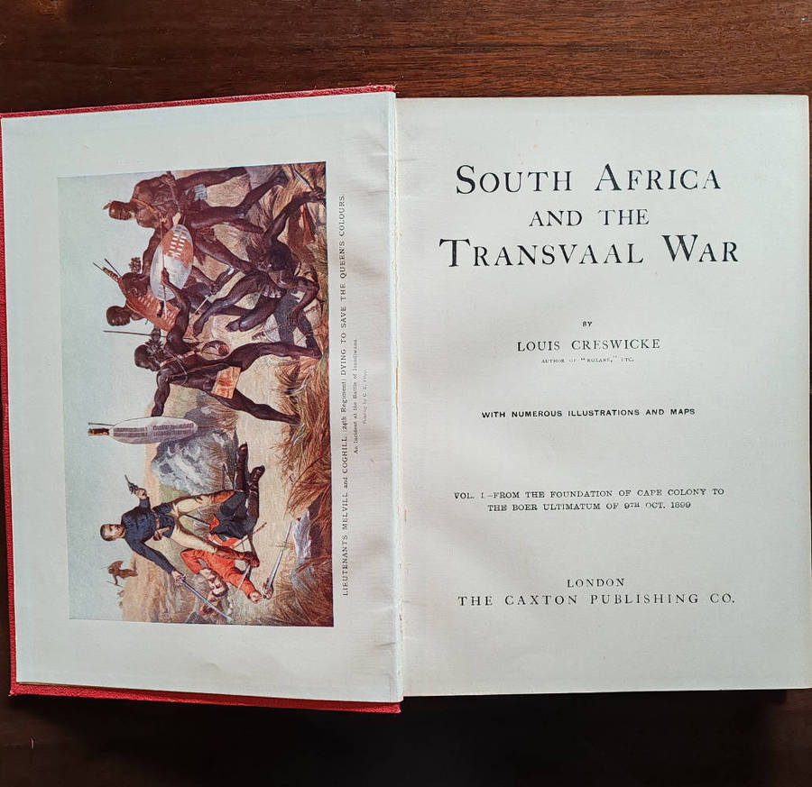 Louis Creswicke  South Africa and the Transvaal War  8-Book First Edition Set (19001902)