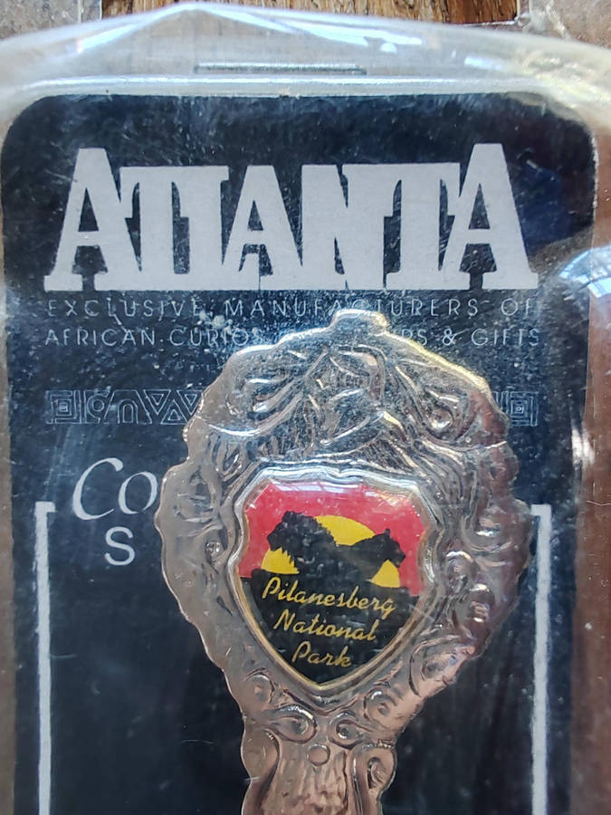 Pilansberg National Park vintage souvenir spoon