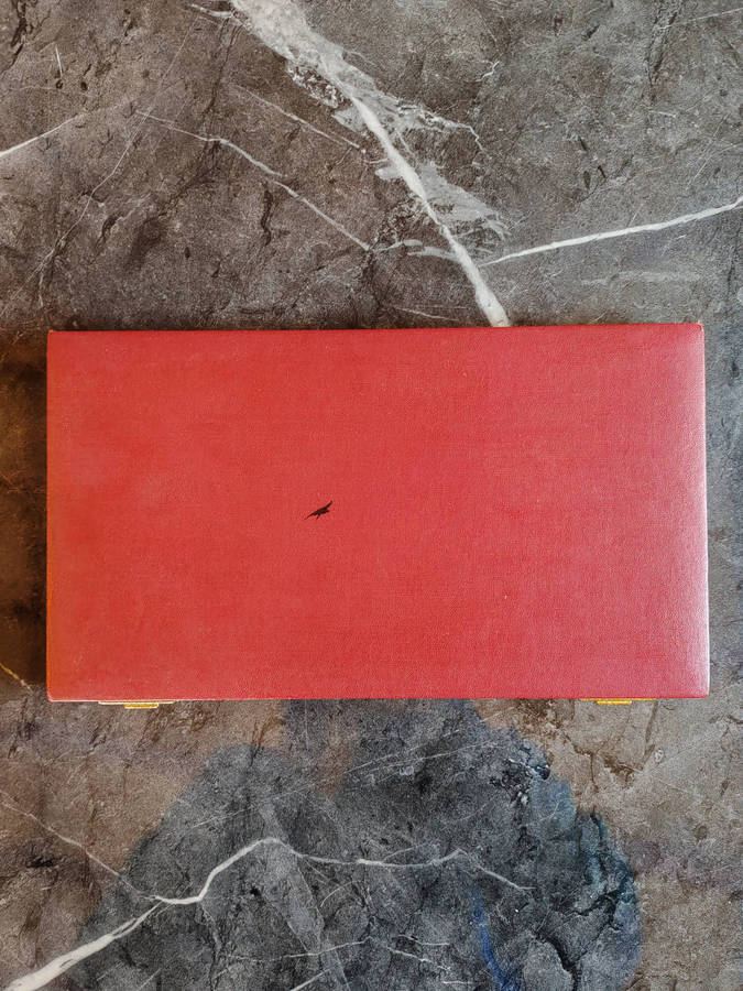 Red Crown of South Africa Display Box  Holds 19471964 Coins