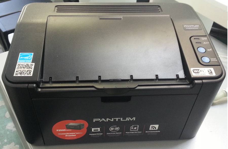 Pantum P2500W Laser Jet Printer - Black n White A4 Printer with WIFI - Refurbished