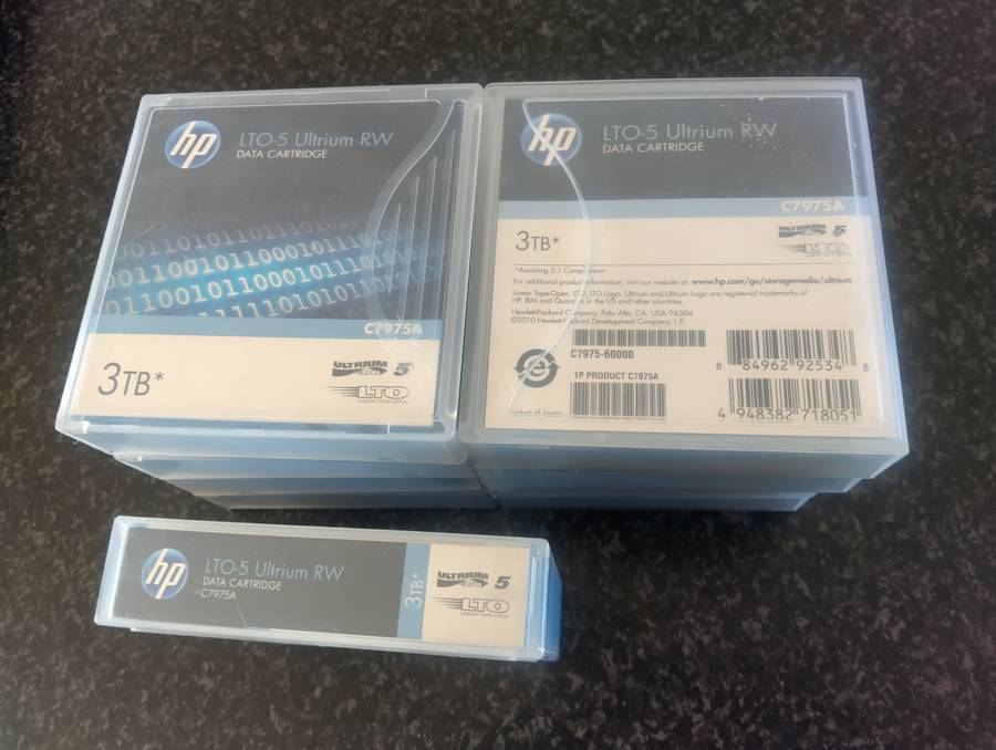 HP LTO-5 Ultrium RW Data Cartridge 3TB (C7975A)