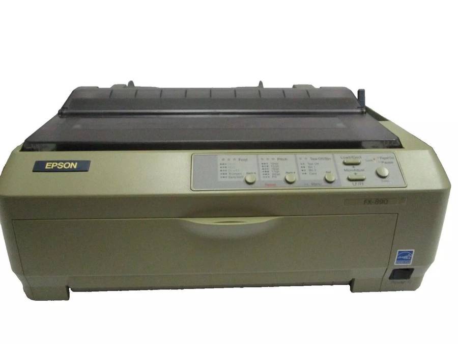 Epson Dot Matrix Printer FX-890 Model:P361A  (Parallel/USB Interface)